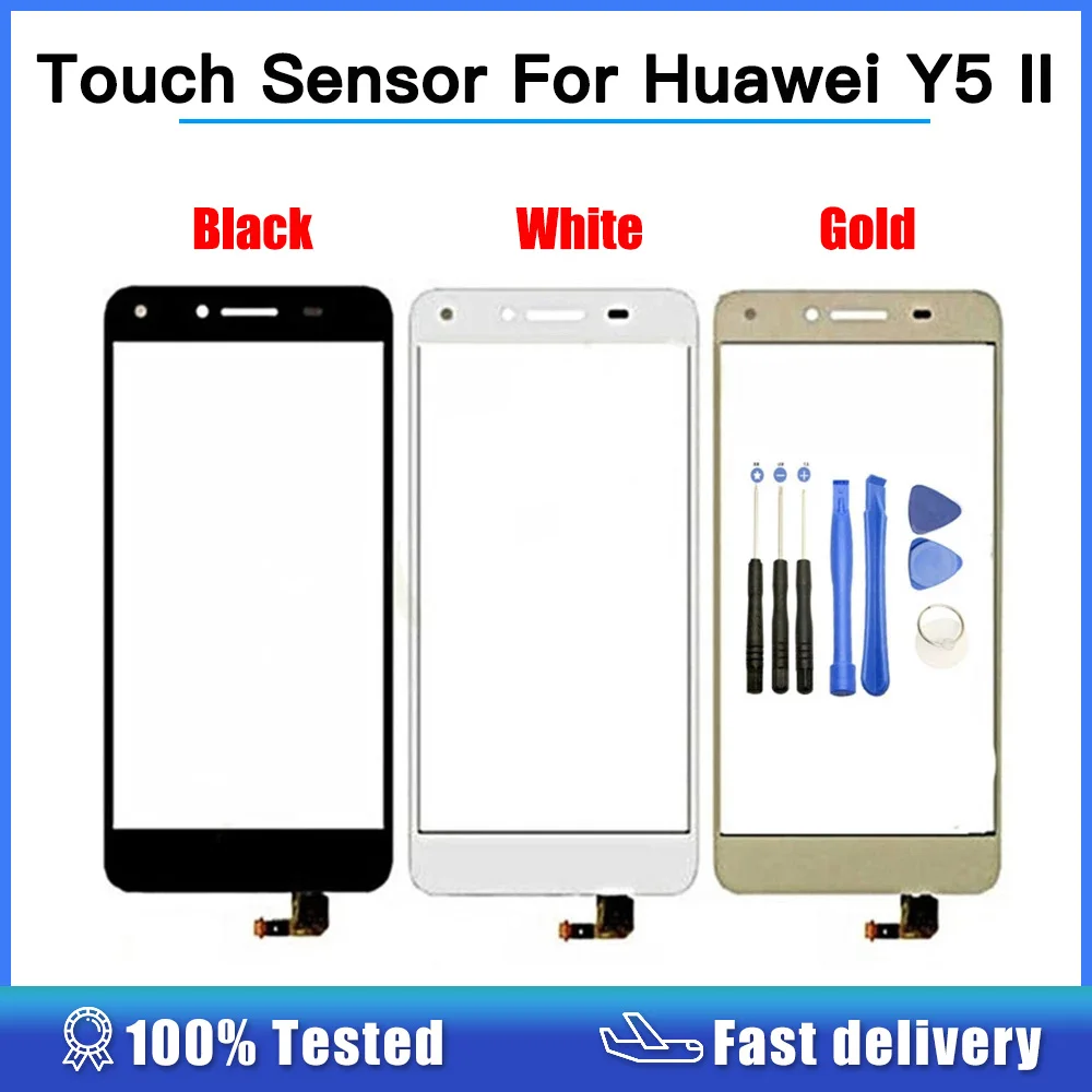 NEW For Huawei Y5 II Touch Panel Screen For Huawei Y5 ii glass Screen Y5ii Touch screen Digitizer Sensor CUN U29 L23 L03 L21 L22