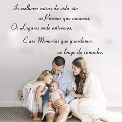 Portuguese The Best Things Of Memories Place Wall Sticker Living Room Family Love Memory Quote Wall Decal Bedroom Vinyl Decor
