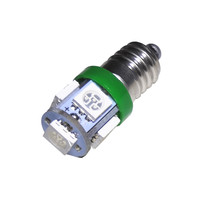5pcs E10 5050-5SMD DC4.5V E10 DC6V DC12V E10 LED DC24V Indicator bulb E10 3V, instrument bulb, DIY small screw bulb E10 DC3V