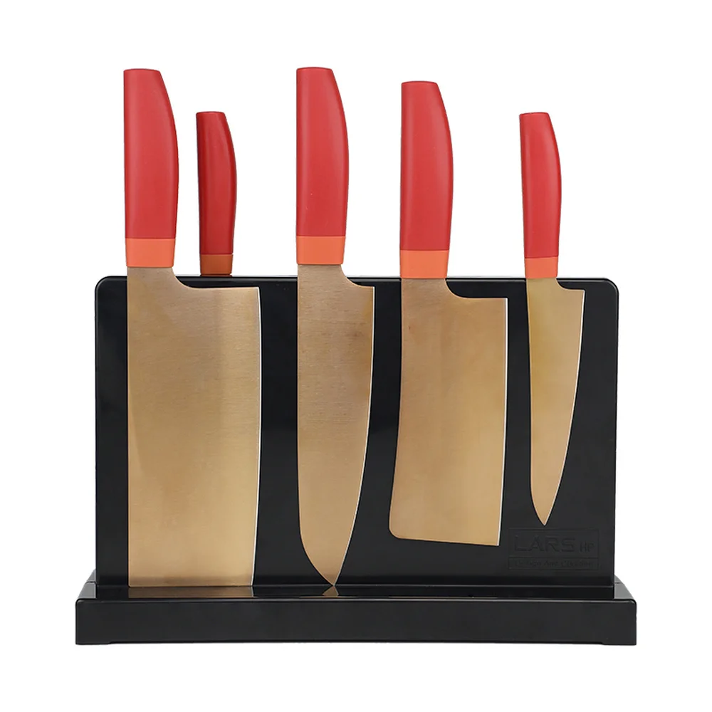 

Double sided powerful magnet kitchen knife holder resin knife holder shelf magnet universal restaurant tool WY804