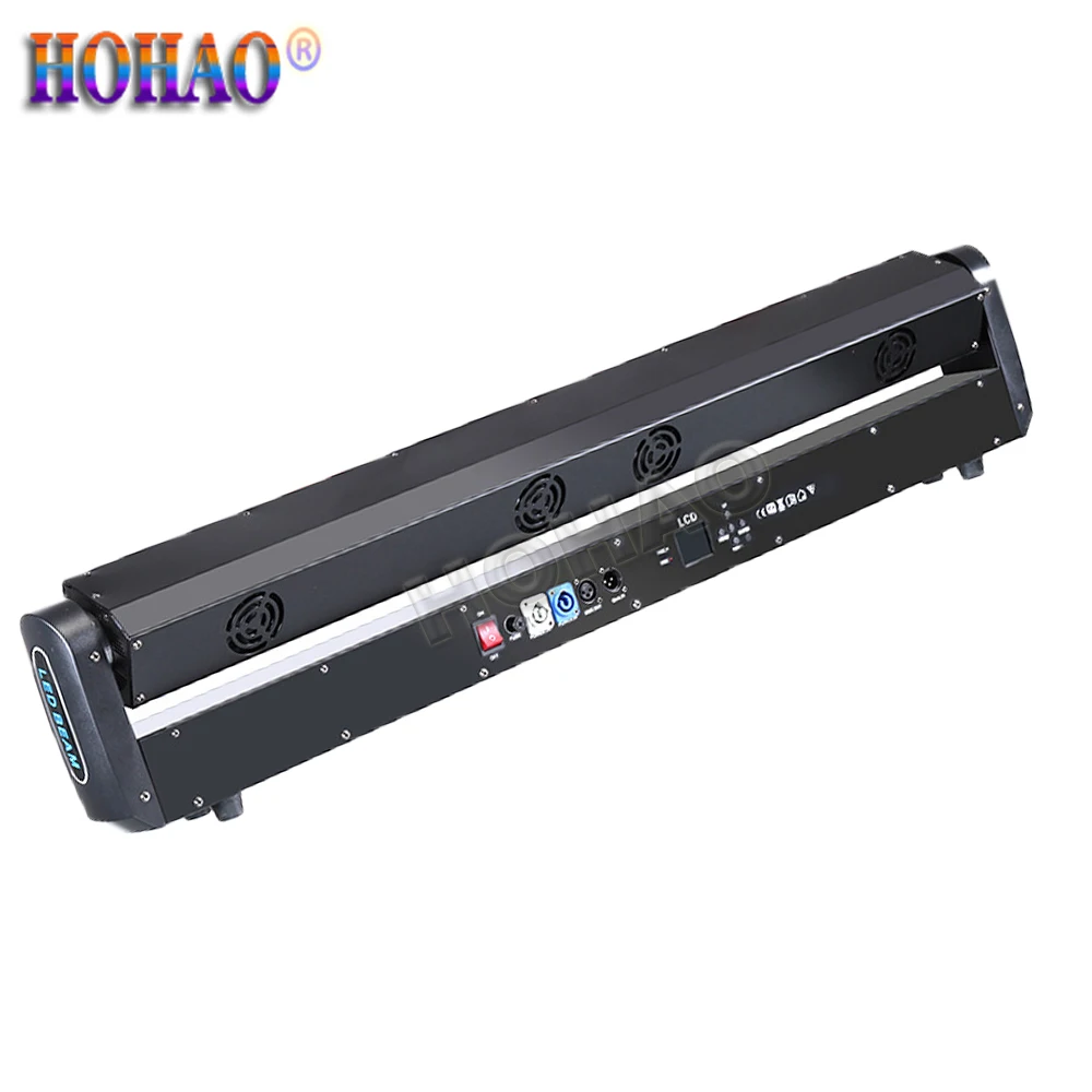 HOHAO 2021 New Led Bar Long Led 10x40w RGBW 4in1 Moving Beam Washer Blackground Effect Stage Light For Wedding Performance Dj