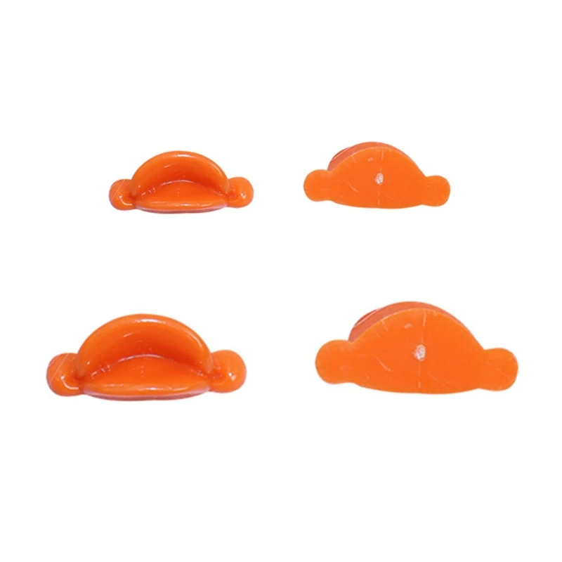 54DF 1Set DIY Duckbill Toy Accessories Duck Figurine Accessories Interactive DIY Screw Duck Nose for Handicrafts