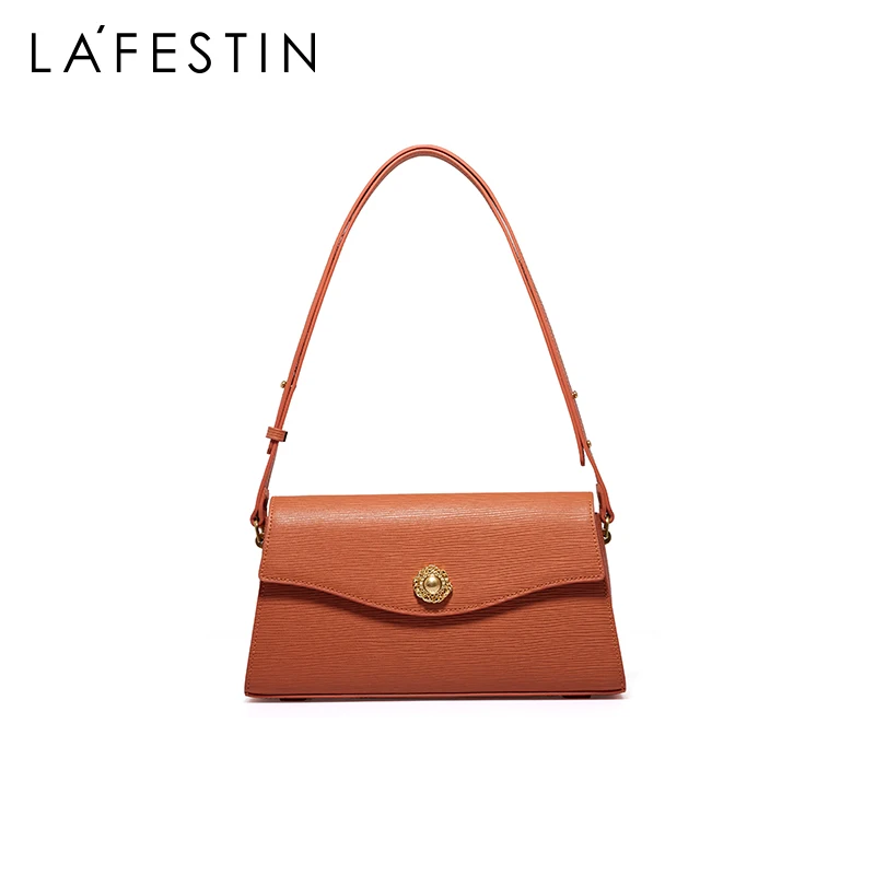 LA FESTIN Designer 2023 New Fashion Crossbody Shoulder Bag Handbag Women Retro Leather Messenger Bag Luxury Autumn Winter Bag