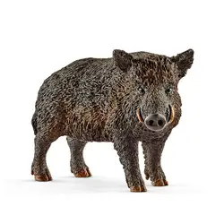 2.8inch Wild Life Wild Boar Toy Figurine PVC Figures 14783 NEW For Home Decoration