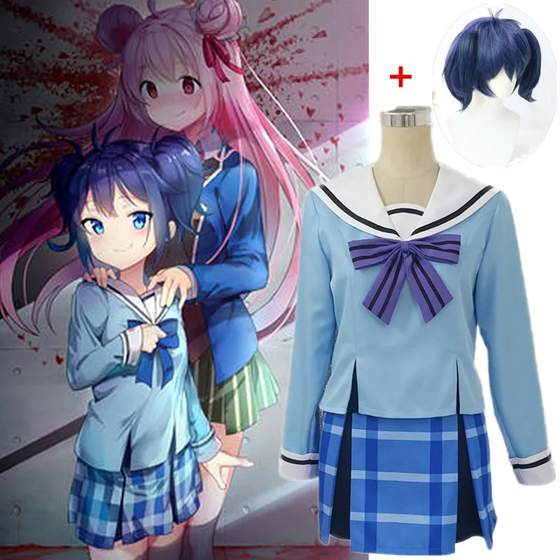 

Happy Sugar Life Cosplay Costume Anime Cosplay Koube Shio Cosplay Women Costume Girls School Uniforms Sailor Suits Custom Made