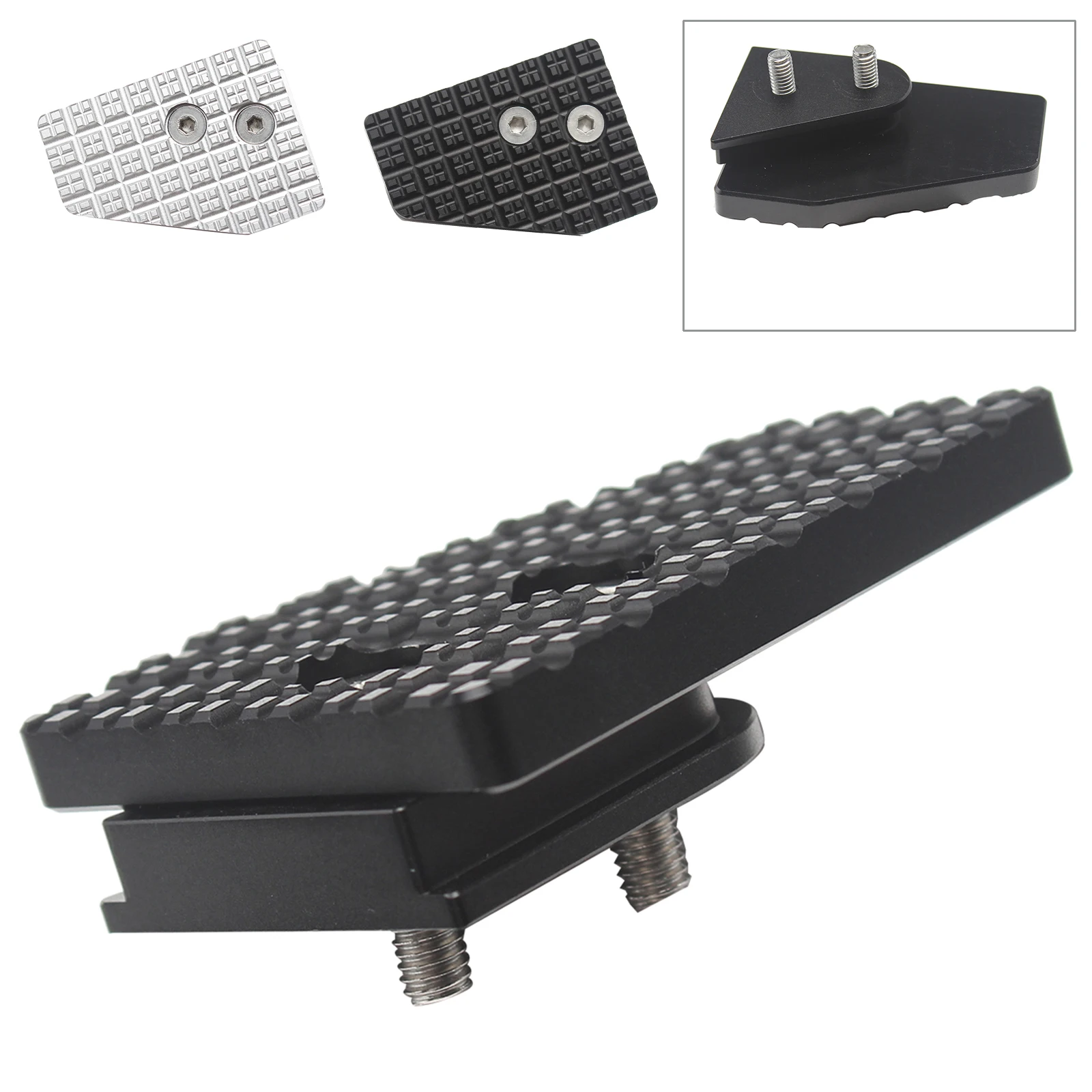 

Side Stand Enlarge Extension Support Pad Protection Enlarge Pad Kickstan For BMW F800GS F700GS F650GS Motorcycle Aluminium Alloy