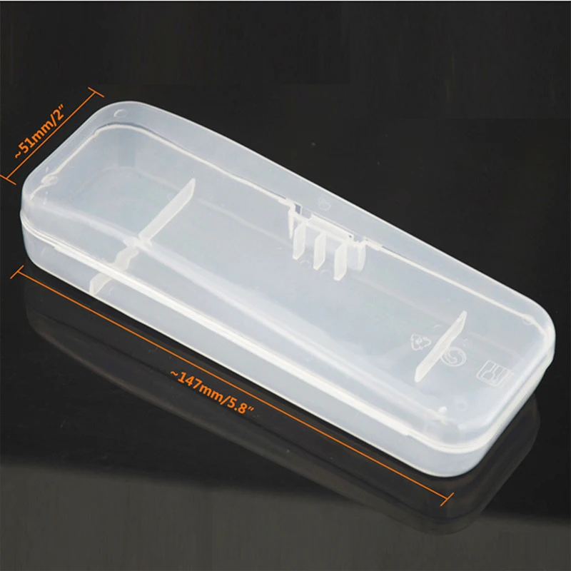 Universal Shaver Case Transparent Shaver Storage Box Men Razor Box Shaving Machine Plastic Case Eco-Friendly Bath Accessories