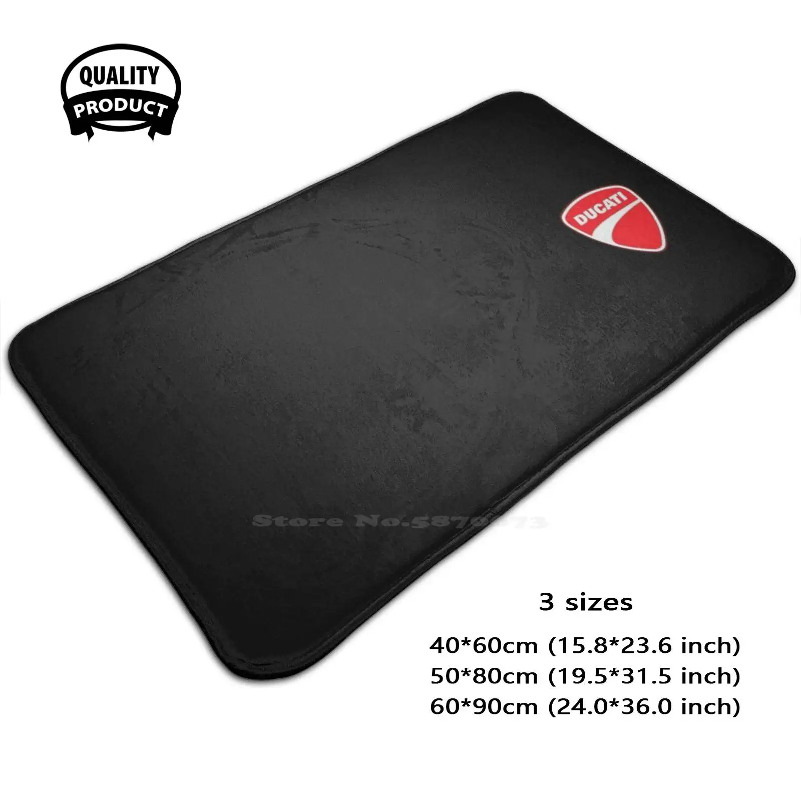 Motors Design Logo Soft Cushion Home Carpet Door Mat Car Rug Gp Motors Motorbike Italian Motorbike Motorbike Fan Fan Motorbike