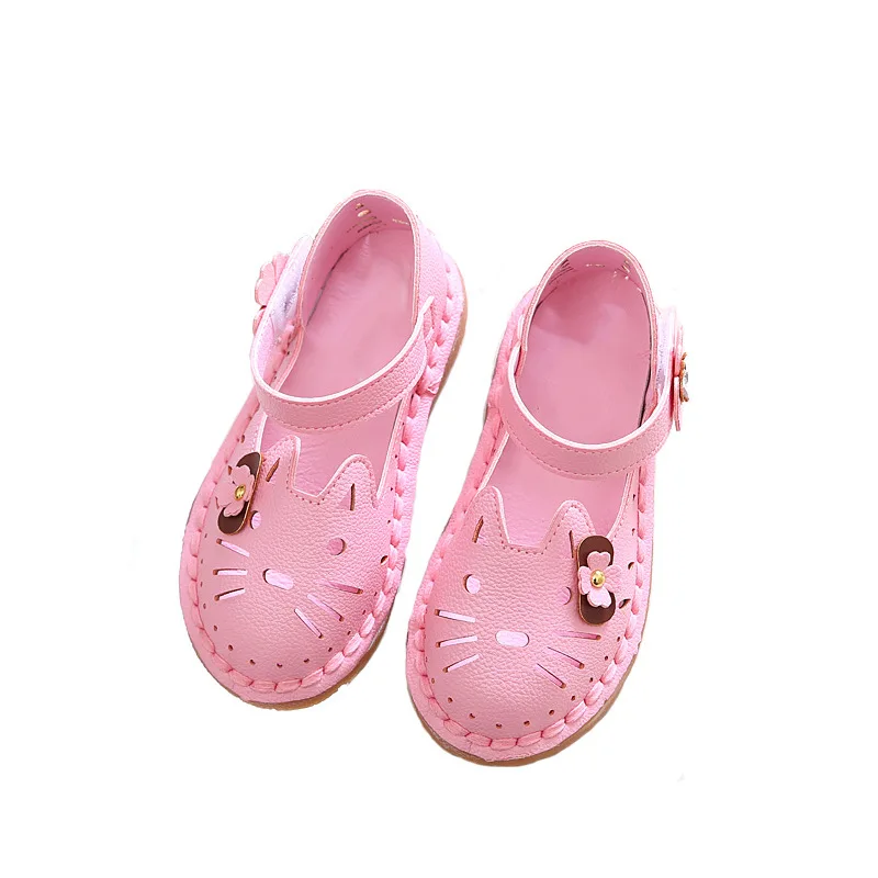 Sapatos de princesa para bebês meninas respiráveis com fundo macio sapatos baixos para crianças pequenas