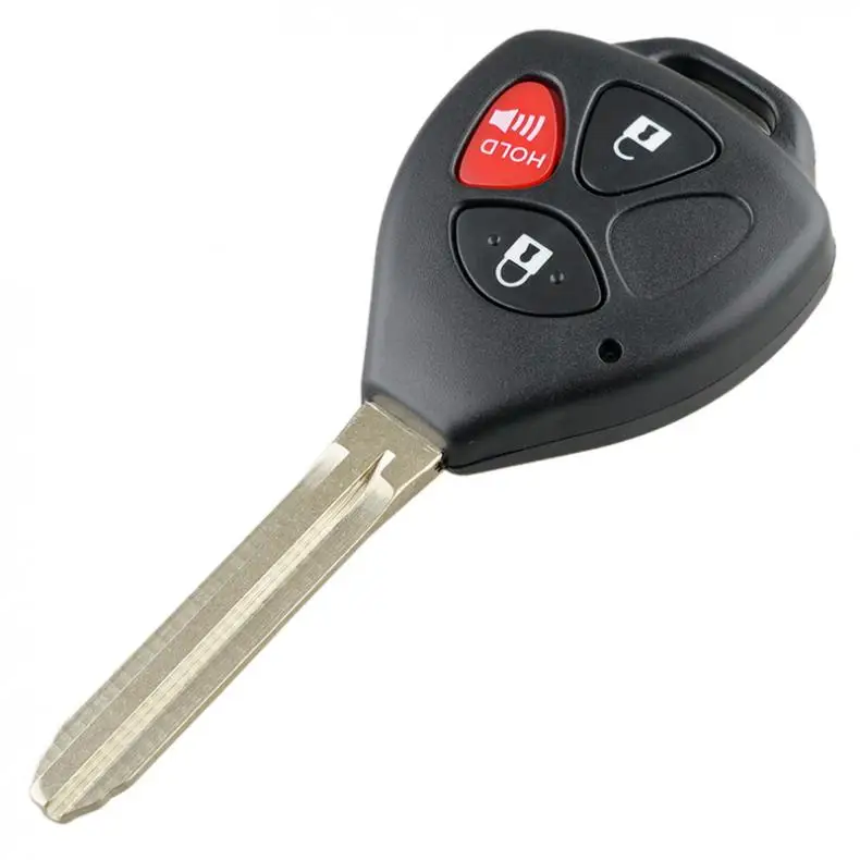 3 Nút Uncut Xe Ô Tô Điều Khiển Từ Xa Phím Vỏ Chìa Khóa Thông Minh Smart Key Fob Ốp Lưng Chìa Khóa Đạn Phù Hợp Cho Xe Toyota Corolla RAV4 yaris Venza TC XA Xd