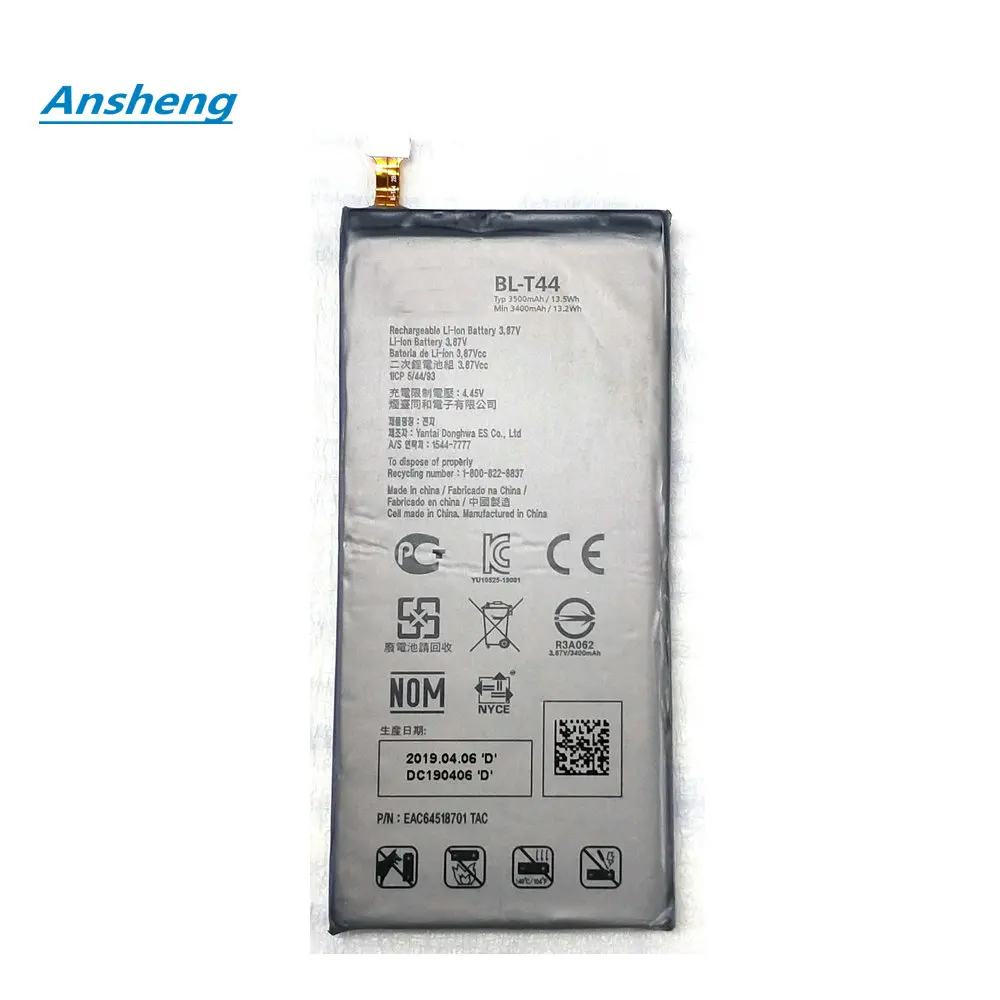 High Quality 3500mAh BL-T44 Battery For LG Stylo 5 Q720PS Q720TS Q720MS Replacement Battery