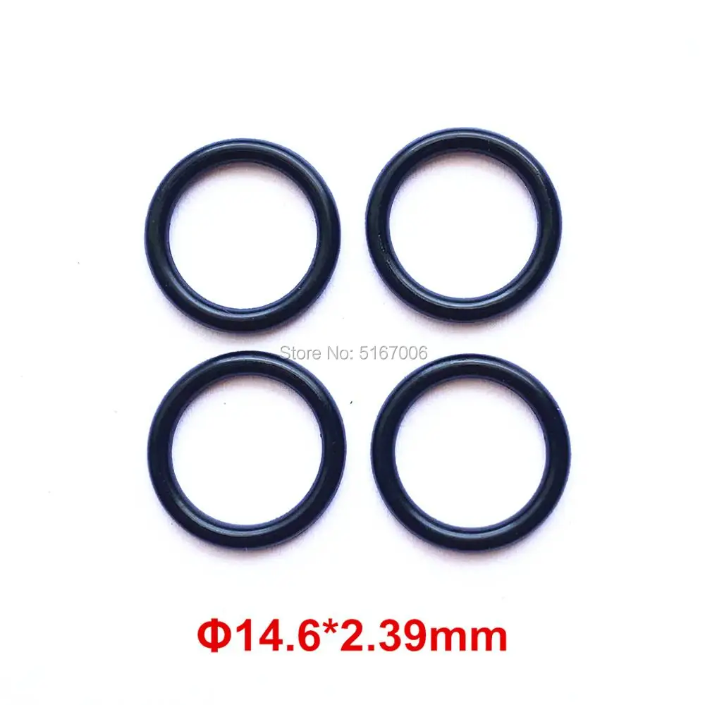 50pcs FKM rubber oring 14.6*2.39mm seal  for Toyota LEVIN/TRUENO 4age #23209-19015 Repair kit (AY-O2024)