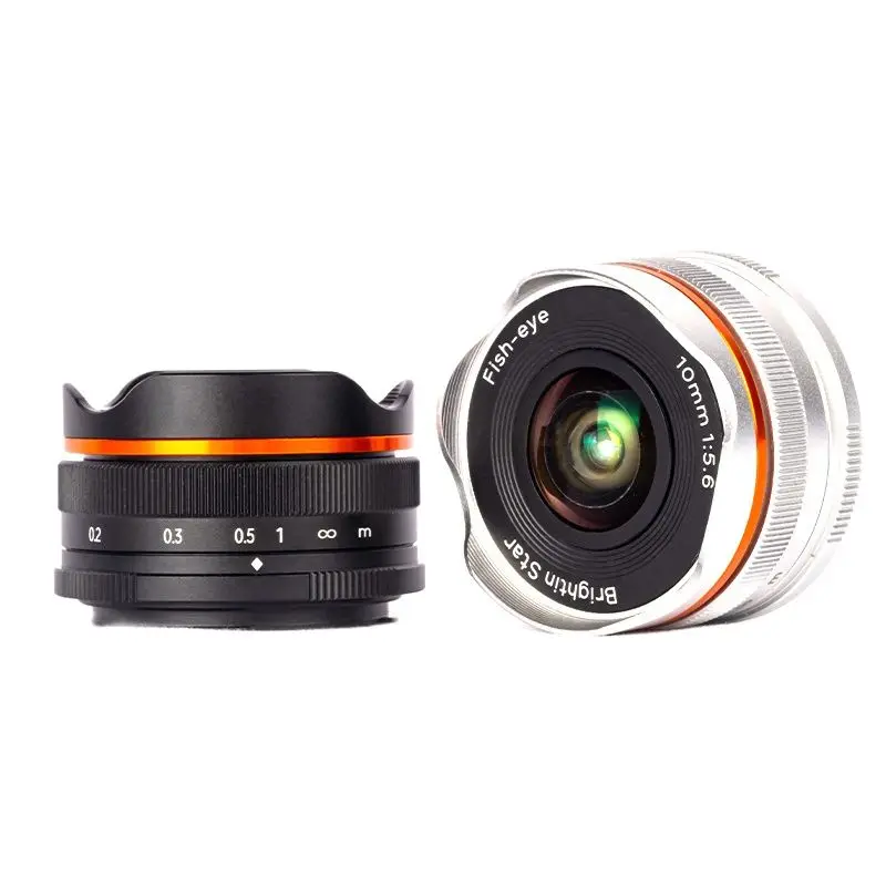 Brightin Star 10mm F5.6 lens Large Aperture Fixed Focus Mirror Camera Portrait For Canon EFM Sony E Fujifilm X M4/3 Nikon z