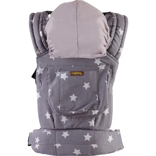 Egg Baby Ergonomic Kangaroo Baby Carrier Gray Star Pattern