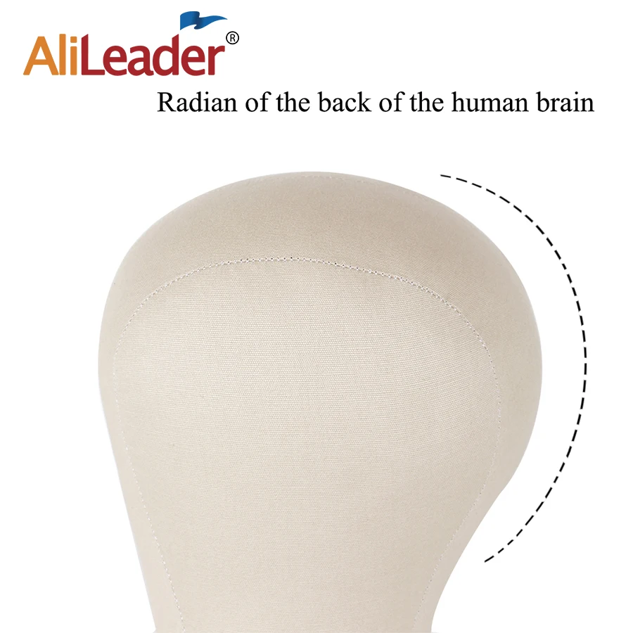 Cork Wig Canvas Block Head 21-24