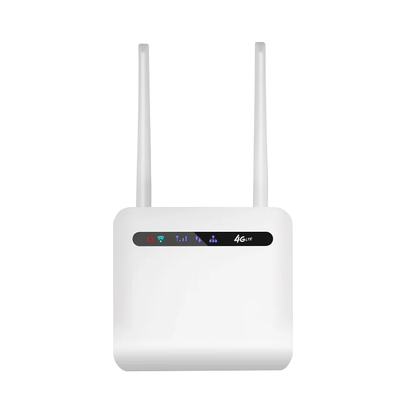 HUASIFEI Router 4g Sim Card 300Mbps Wireless CPE 3G/4G LTE Modem Mobile Wifi Hotspot With Sim Card Slot For Indoor Home 2020 New