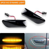 1 pair For Volvo V70 S60 S80 XC70 XC90 2000-2009 2Pcs LED Front Side Marker Turn Signal Indicator Lamp Light