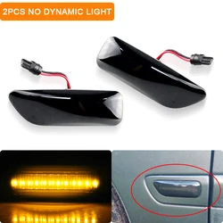 1 pair For Volvo V70 S60 S80 XC70 XC90 2000-2009 2Pcs LED Front Side Marker Turn Signal Indicator Lamp Light