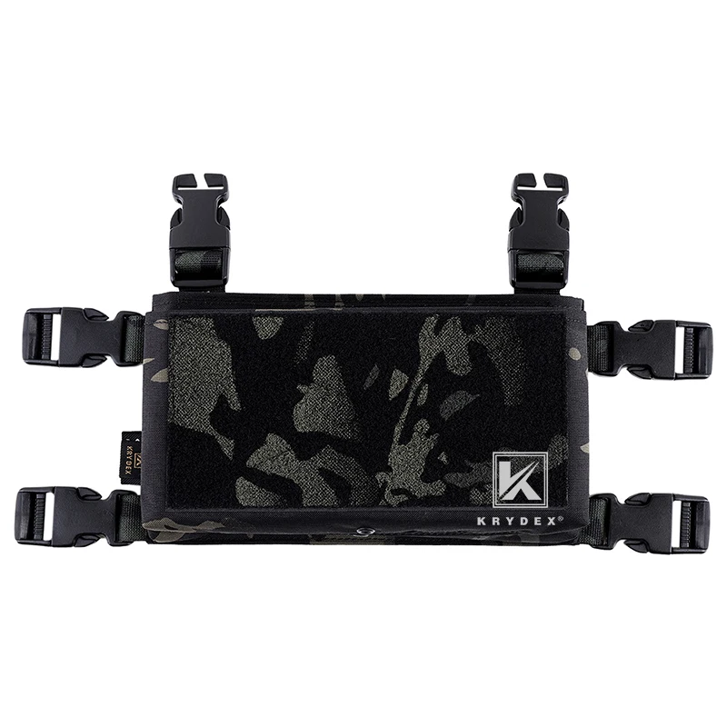 KRYDEX Tactical MK3 MK4 Micro Fight Chassis ForHunting Outdoor Chest Rig Plate Carrier Vest Spiritus Style Front Panel Placard