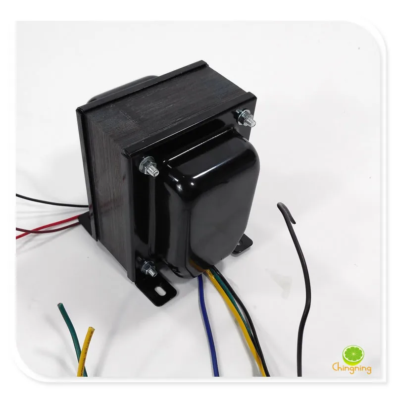 qingning 20W 40-18062 guitar speaker power transformer, rated power: 94.7W primary winding: 0-115V 47.35VA; 0-115V 47.35VA