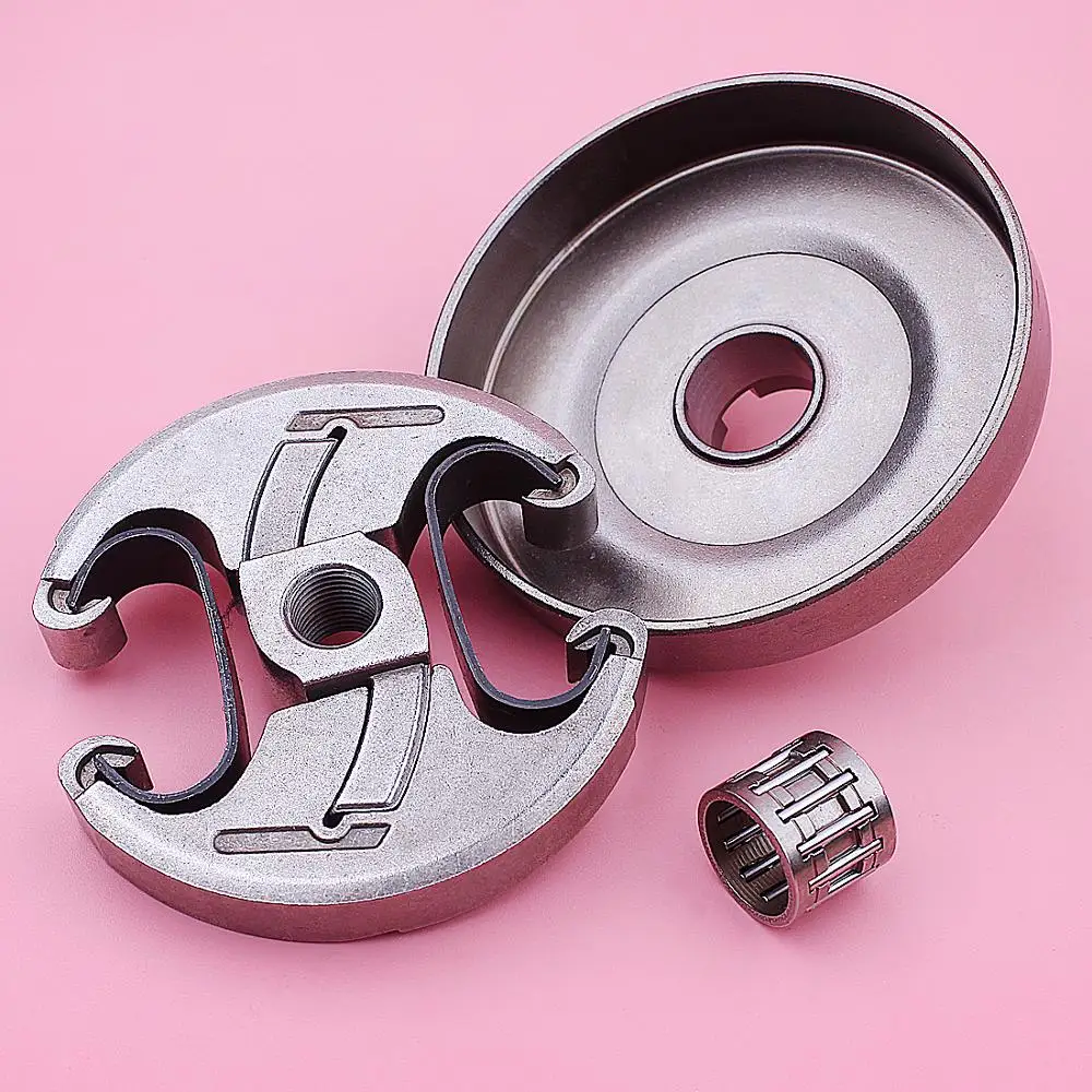 3/8 7T Clutch Drum Bearing Assembly Kit For Husqvarna 455 460 Rancher Chainsaw Part 537291702, 537110503