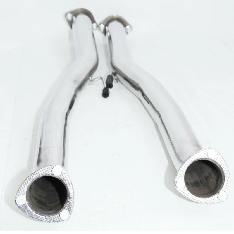 SS TWIN Pipe FOR 90-96 Nissan 300ZX Z32 Turbo Coupe 2D 3.0L Twin Turbo VG30DETT