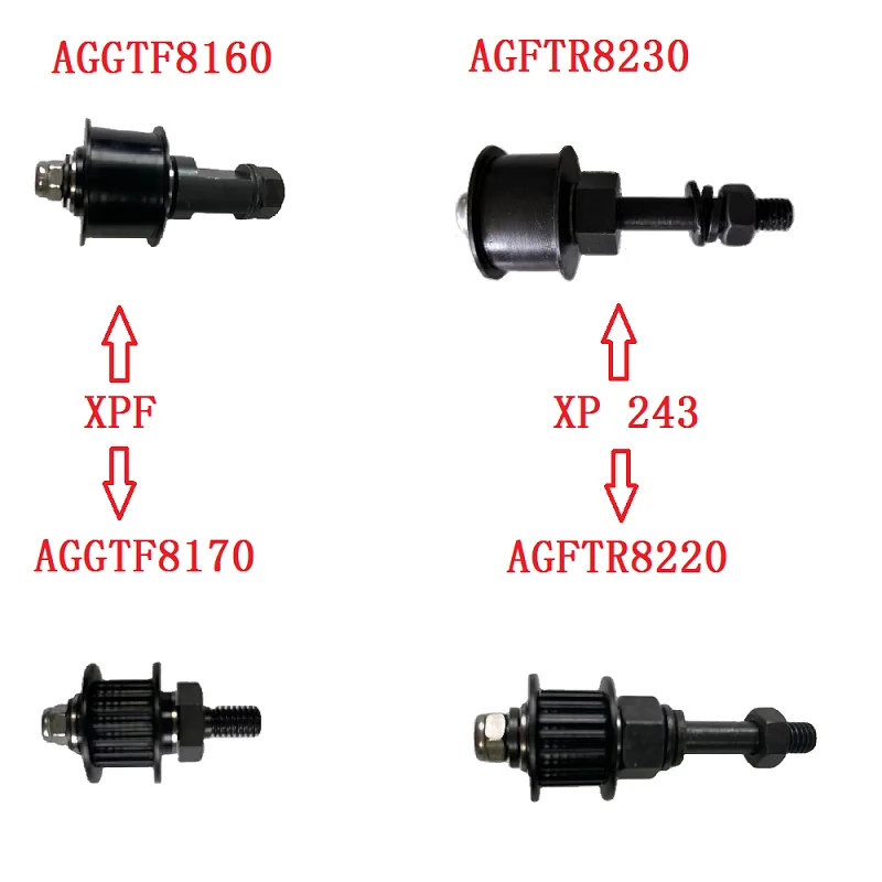 Pulley for U axis XPF XP241 XP242 XP243 FUJI chip mounter pick and place machine SMD SMT spare parts AGFTR8230 AGFTR8220