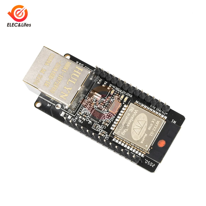 WT32-ETH01 Embedded Serial Port Networking Bluetooth + Wifi Combo Gateway Module