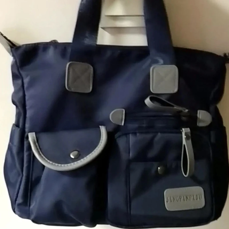 Nylon Handtasche Frauen Große Kapazität Schulter Tasche Wasserdichte Messenger Taschen Casual Dame Umhängetasche Multifunktions Shopping Totes – Detail 2