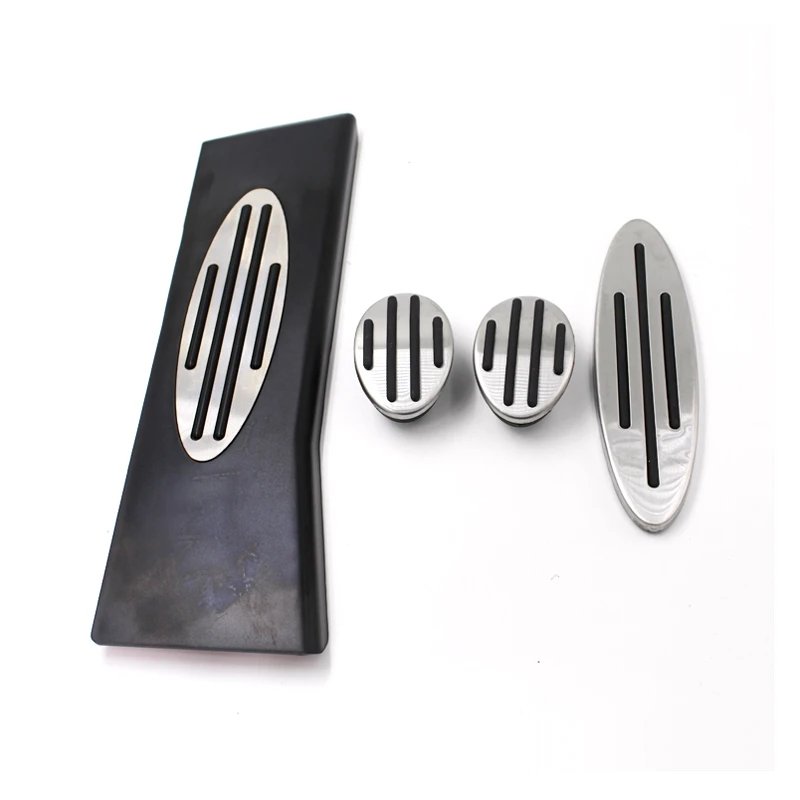 

Stainless Steel Car Pedal Pad MT For BMW MINI COOPER R55 R56 R57 R58 R59 R60 R61 F56