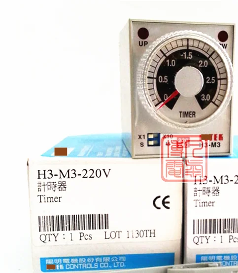 

H3-M3-220VAC H3-M3-24VDC timer/time relay spot