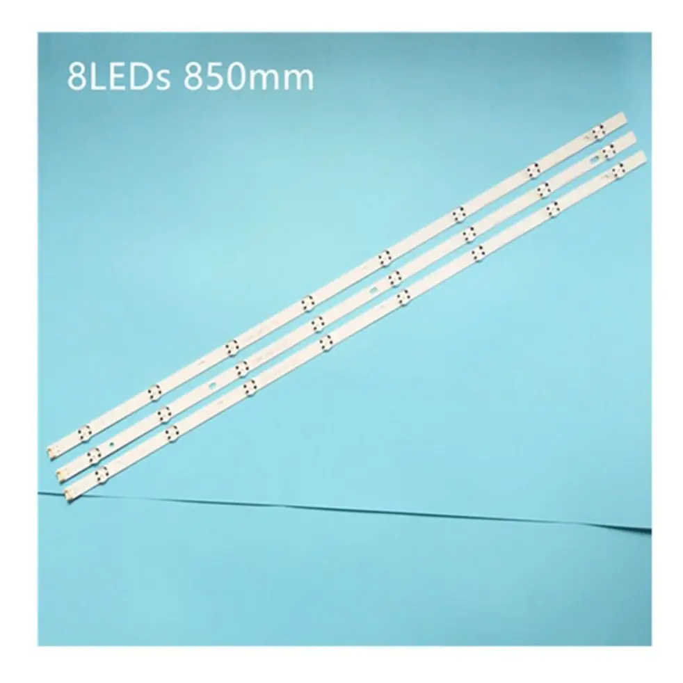 850mm LED Bands For LG 43UH6200 43UH6207 43UH6209 43UH620V LED Bars Backlight Strip Line Ruler Direct 43inch UHD 1Bar 24EA Type