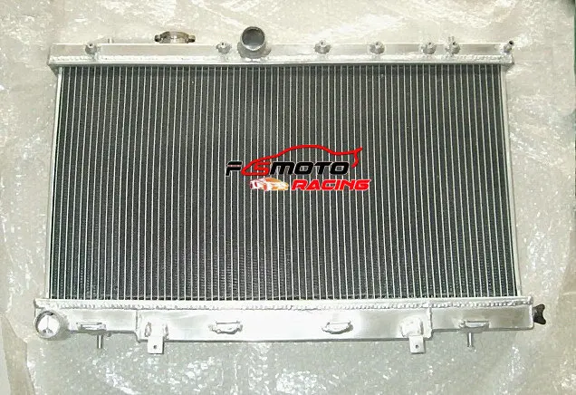 2 Row All Aluminum Radiator For 2002-2007 Subaru Impreza WRX STI MT 2003 2004 2005 2006 2007