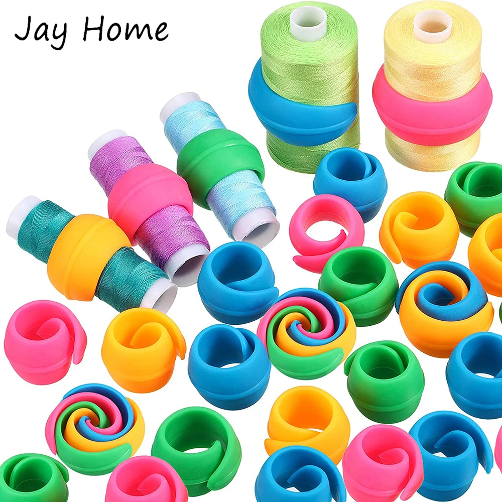 5-20Pcs Sewing Embroidery Bobbin Thread Holder Thread Bobbin Clips Thread Spool Huggers for Embroidery Quilting Sewing Tools