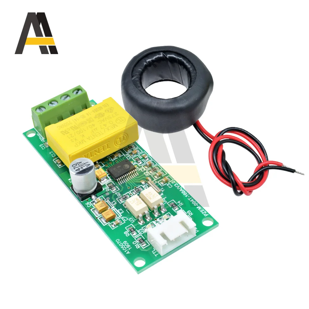 Modulo di prova corrente di Amp di Volt di potere 100A di Watt del tester multifunzionale di Digital di ca PZEM-004T per Arduino TTL COM2 \ COM3 \ COM4 80-260V