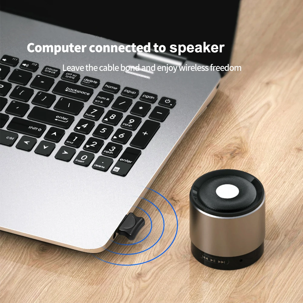 5.0 Bluetooth-compatible Adapter USB Transmitter for Pc Computer Receptor Laptop Earphone Audio Printer Data Dongle Receiver