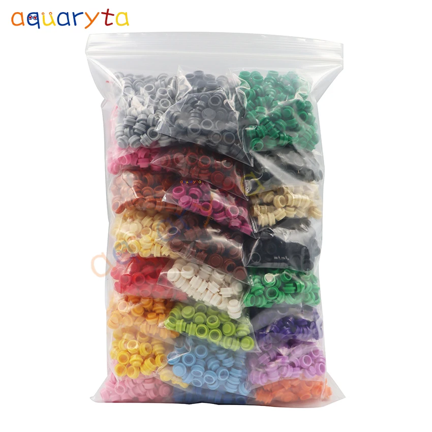 AQUARYTA Pixel Painting Building Blocks Accessories 24 Random Colors 2400pcs Compatible 4073 Puzzle Toys Gifts for Children