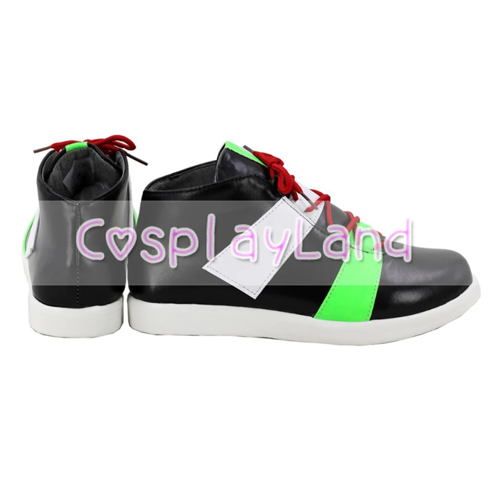 Hypnose Mic Divisie Rap Battl Drb Amemura Ramuda Cosplay Laarzen Schoenen Mannen Schoenen Kostuum Accessoires Halloween Party Schoenen