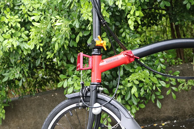 Litepro Folding Fahrrad Wasserhahn Lenker Griff Faltbare C Schnalle Fahrrad Teile Zubehör Für Brompton – Detail 19