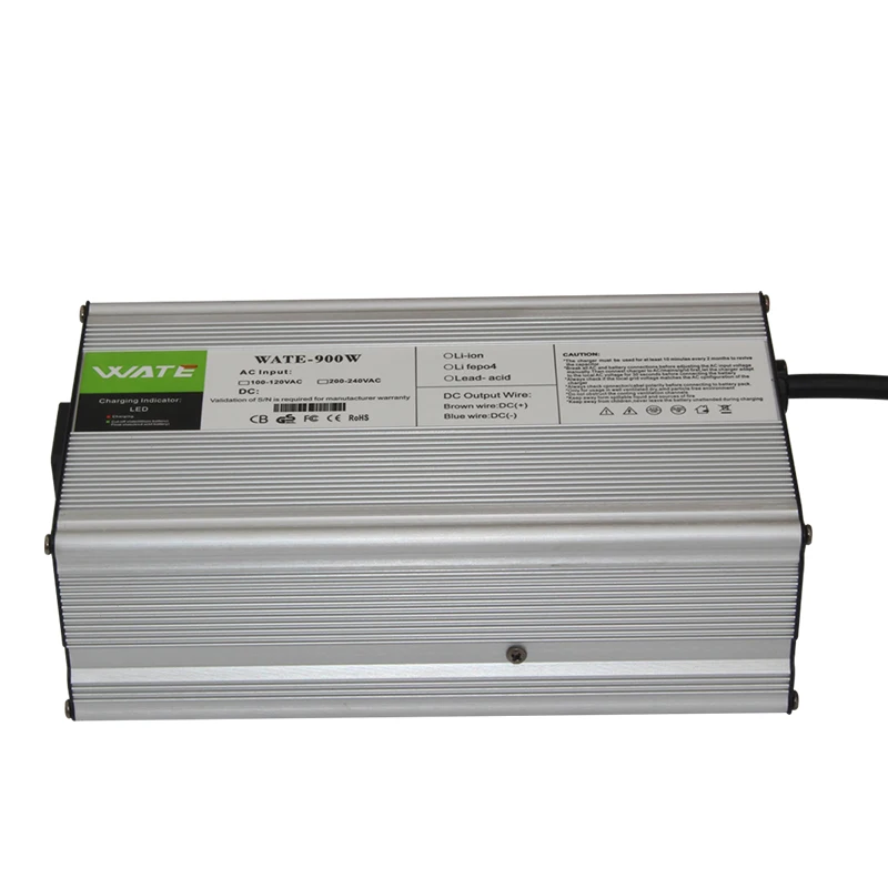 58.4V 15A LiFePO4 Battery Charger 16S Charger Used for 48V 20Ah 30Ah 40Ah 50AH LFP LiFePO4 battery pack