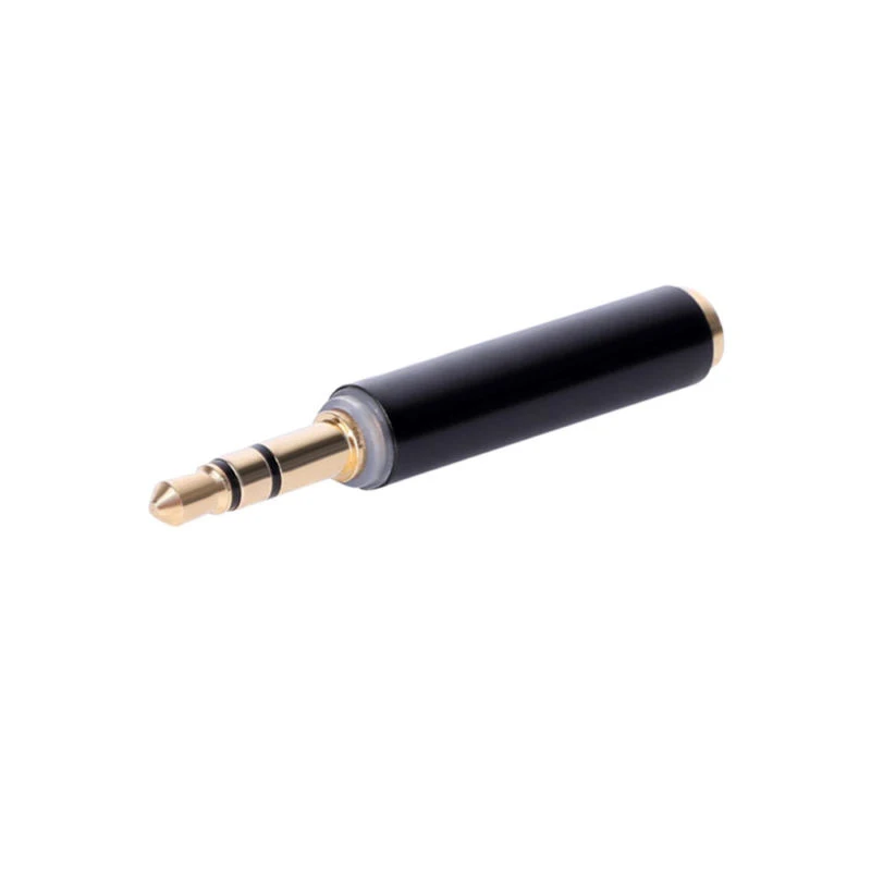 3.5mm TRS Male To Female TRRS Audio Stereo Adapter Connectors 3.5mm 3 Pole Male To 3.5mm 4 Pole Female Adapter