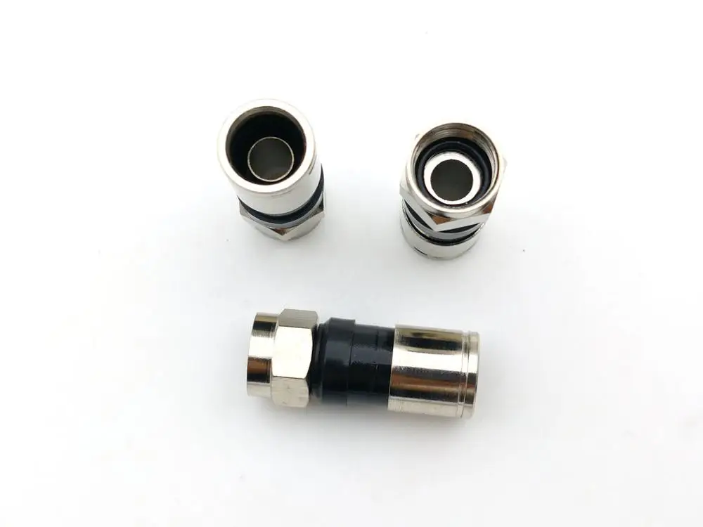 F connector RG6 F Type Compression y Snap Seal Plug For Sky Satellite Virgin Cable