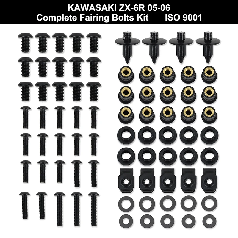 Fit For Kawasaki ZX6R ZX-6R 2005 2006 Motorcycle Complete Full