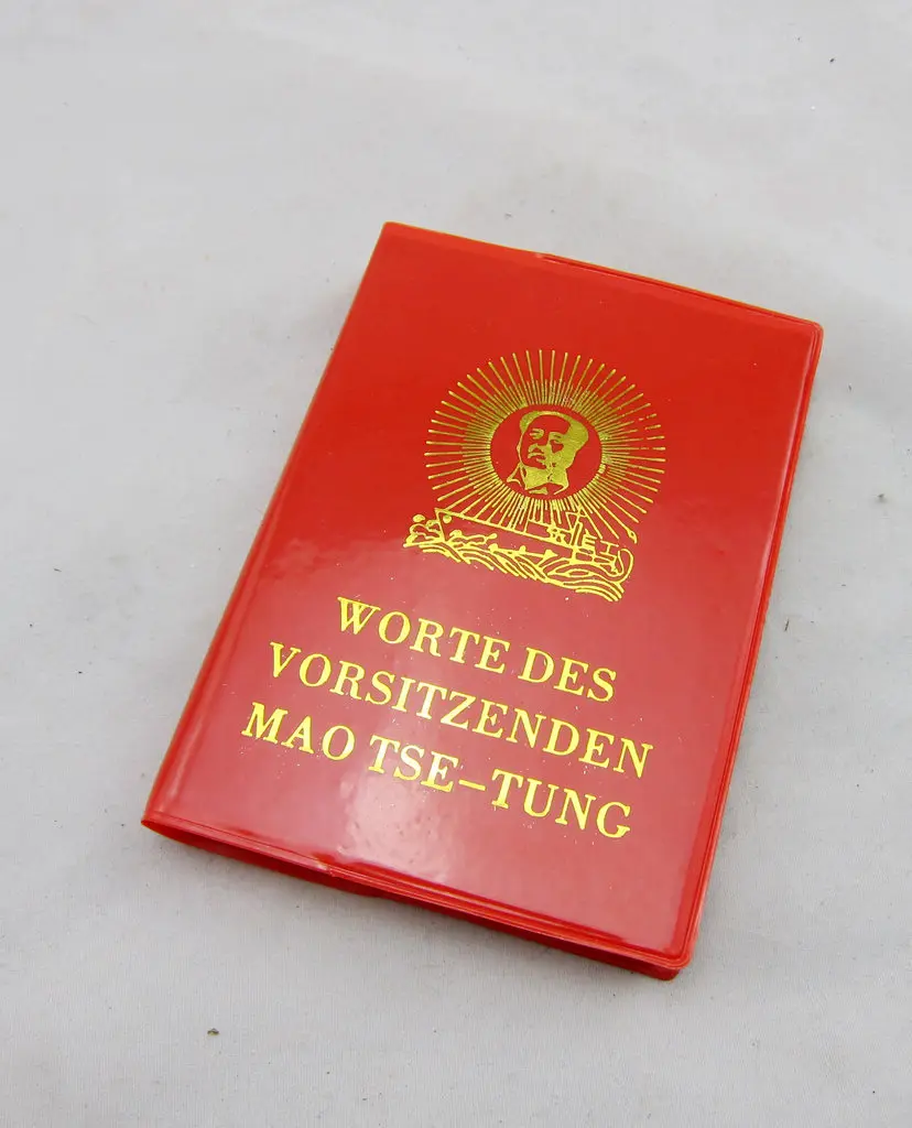 Red Book Quotations of Chinese Chairman Mao Tse-Tung Mao Zedong Book School Stationery Office Supplies German Version