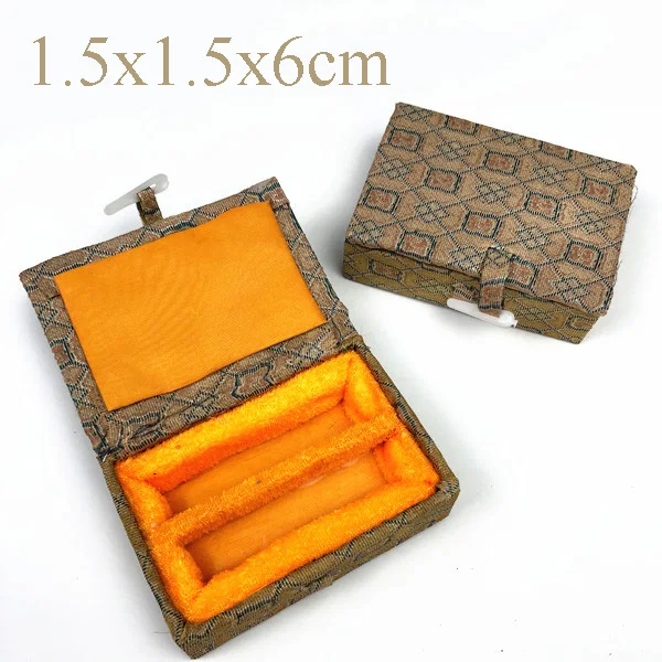 Name Stamp Storage Box Wood Stone Jade Seals Study Room Table Organizer Earrings Necklace Jewelry Gift Paper Boxes Chop Holder