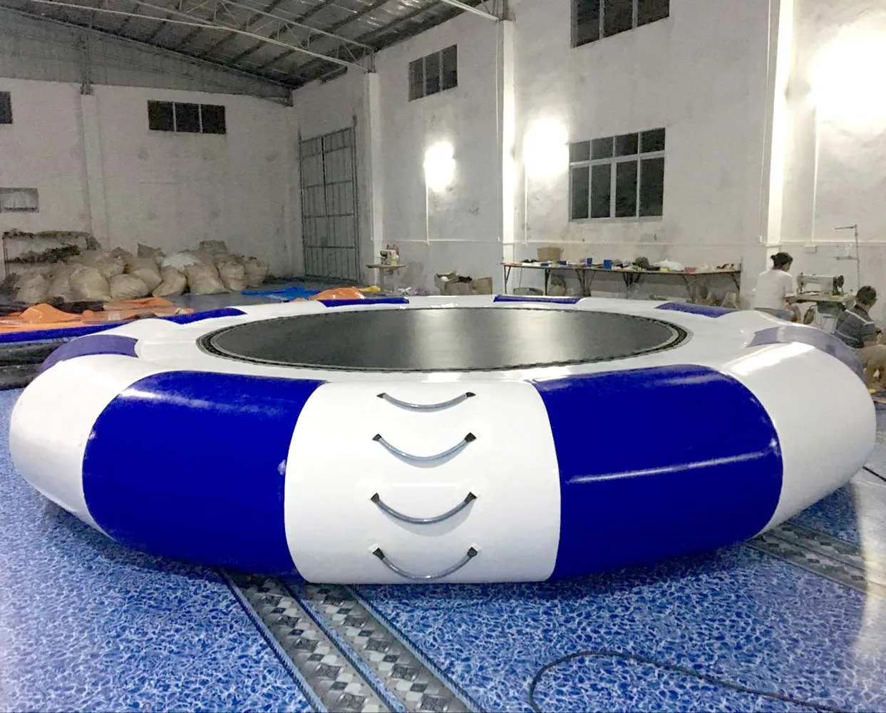 Free Shipping 3m diameter inflatable water trampoline