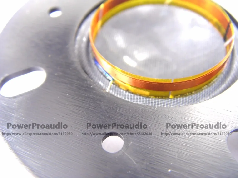 2 peças de alta qualidade 25.5mm 25.4mm bobina de voz substituição de seda 8ohm