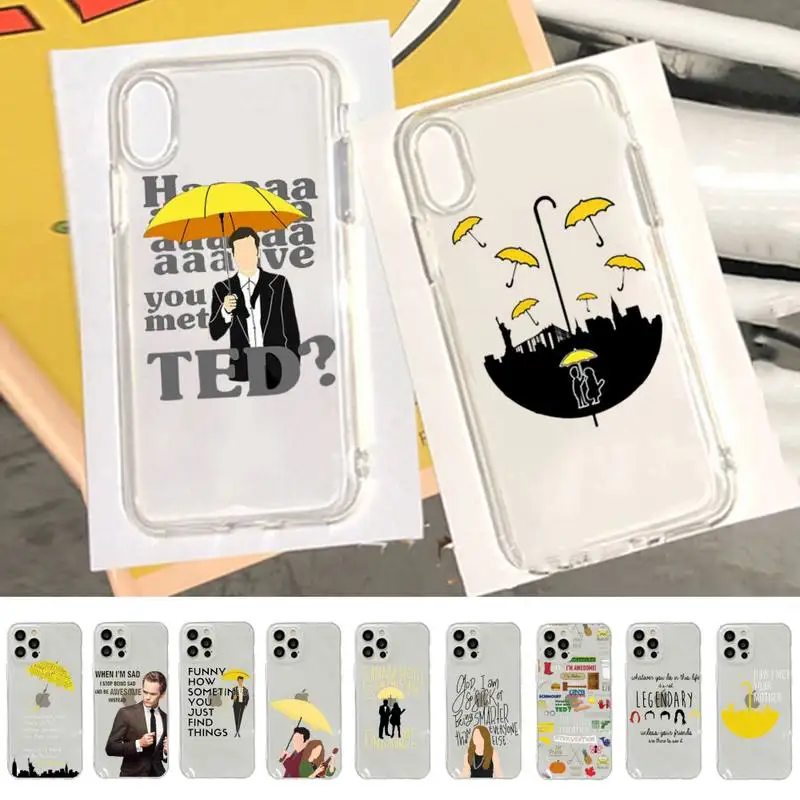 America sitcom how i met your mother himym quotes Phone Case for iphone 13 11 12 pro XS MAX 8 7 6 6S Plus X 5S SE 2020 XR case