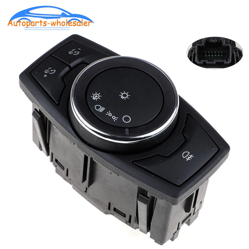 

Car DG9T-13D061-BEW DG9T13D061BEW For Ford Mustang 2015-2018 Headlight Fog Light Lamp Control Switch DG9T-13D061-BDW