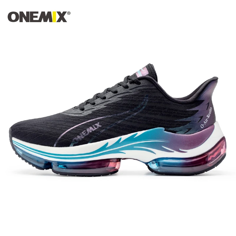 ONEMIX 2023 Men Air Running Shoes for Women Super Light Cushion Adult Shoes Breathable Outdoor Sneakers Male Athletic Trainer